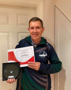 Jon Ward with SENW Award for Engagement Innovation